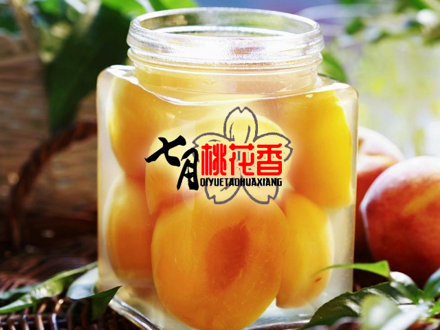 [邦加案例]黄桃罐头品牌：七月桃花香